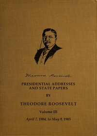 Cover of Presidential addresses and state...