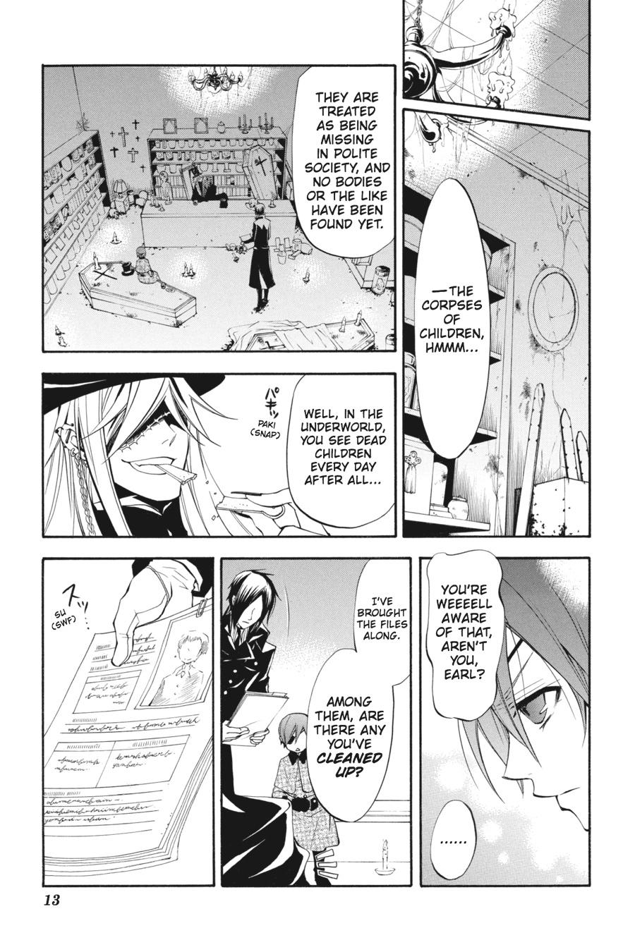 Kuroshitsuji Chapter 24 Page 14