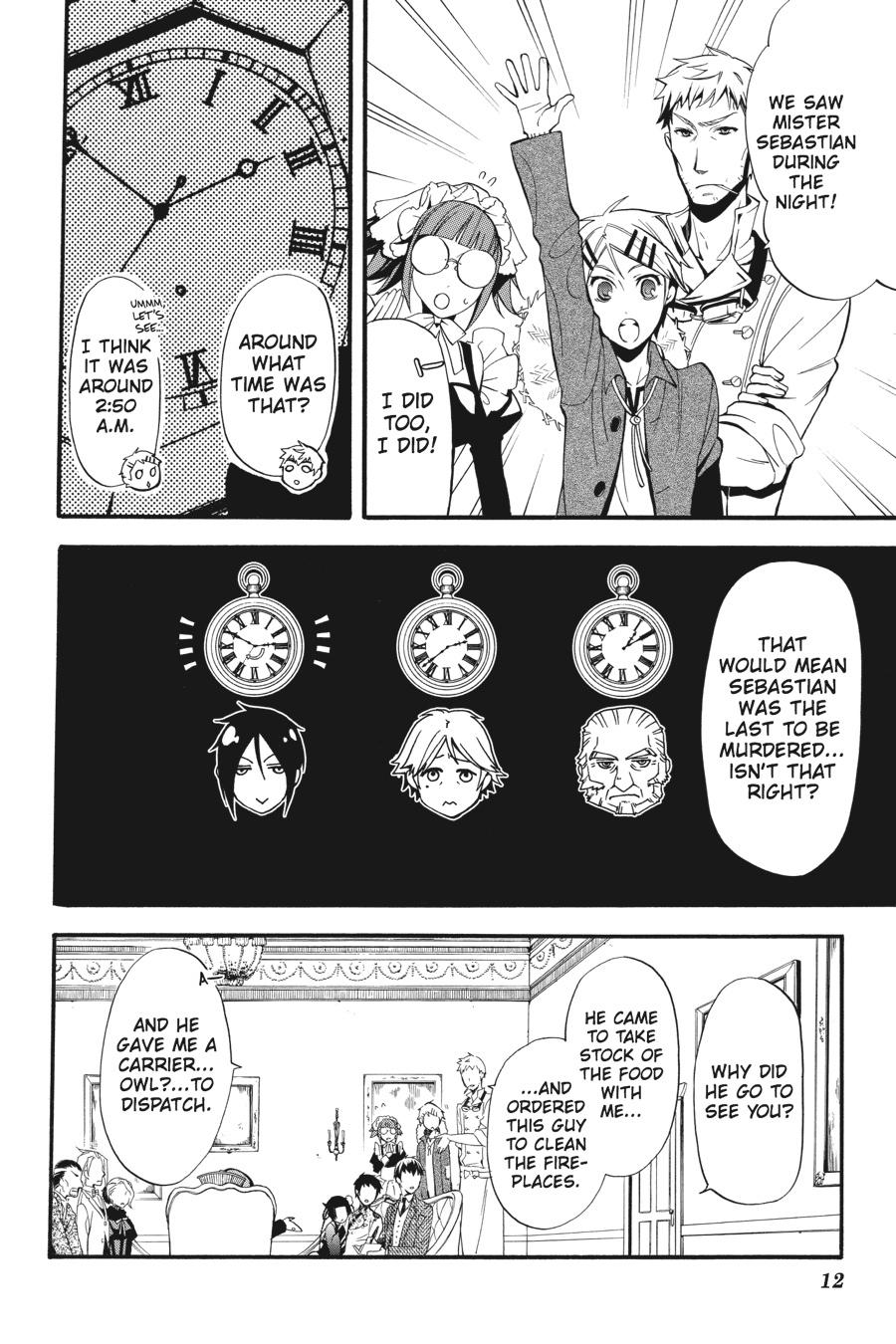 Kuroshitsuji Chapter 43 Page 13