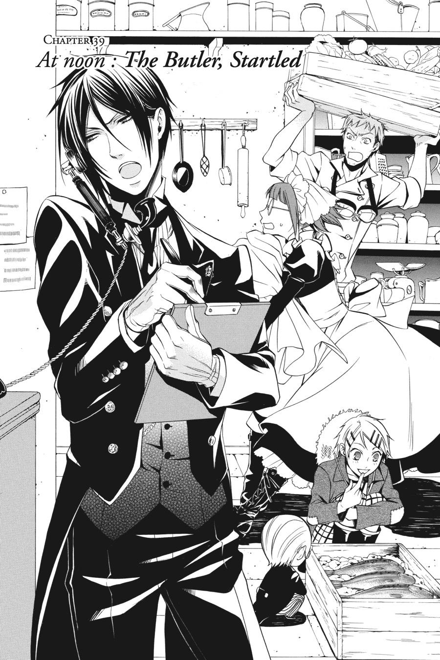 Kuroshitsuji Chapter 39 Page 1