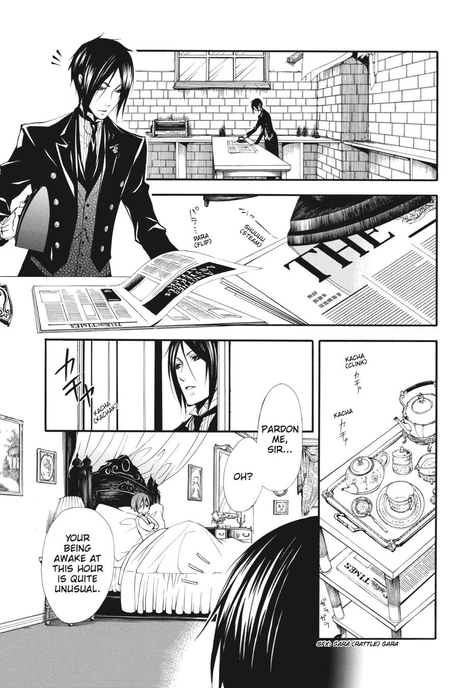 Kuroshitsuji Chapter 18 Page 3