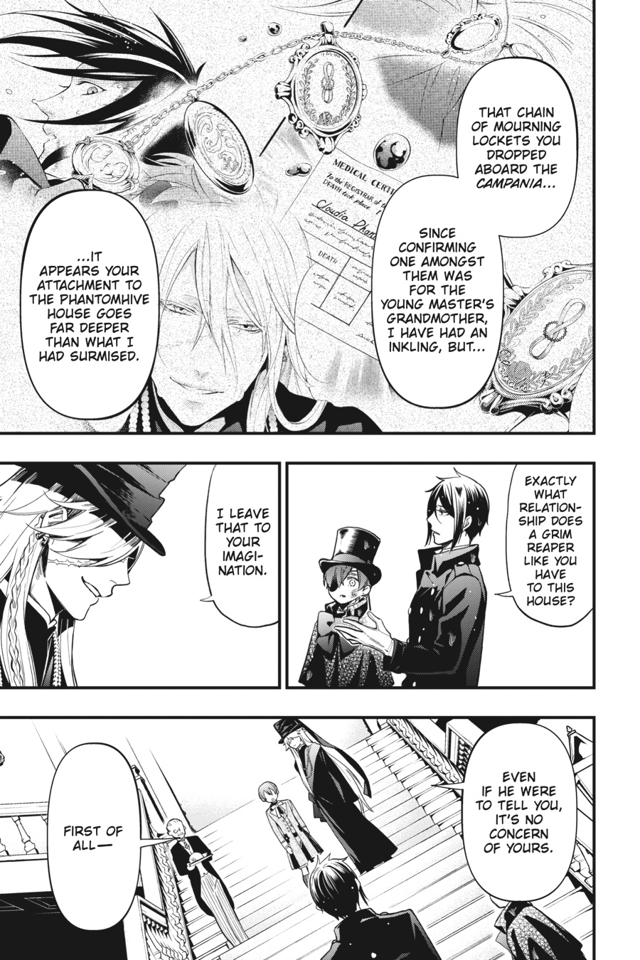 Kuroshitsuji Chapter 141 Page 3