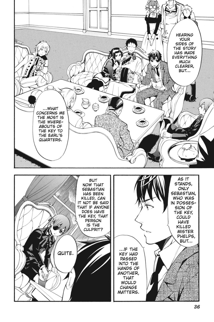 Kuroshitsuji Chapter 44 Page 2
