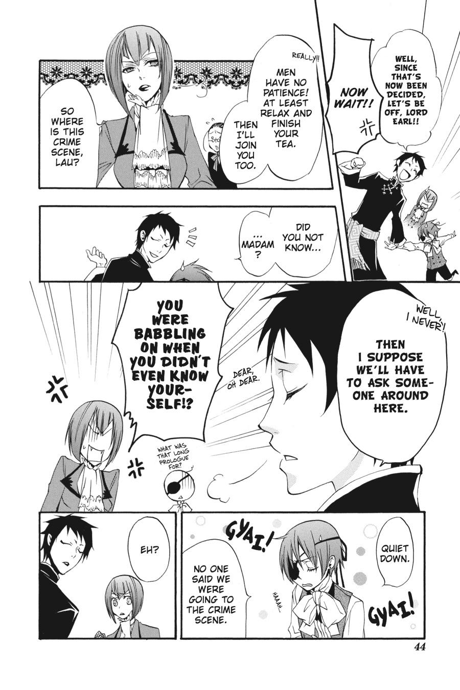 Kuroshitsuji Chapter 6 Page 11