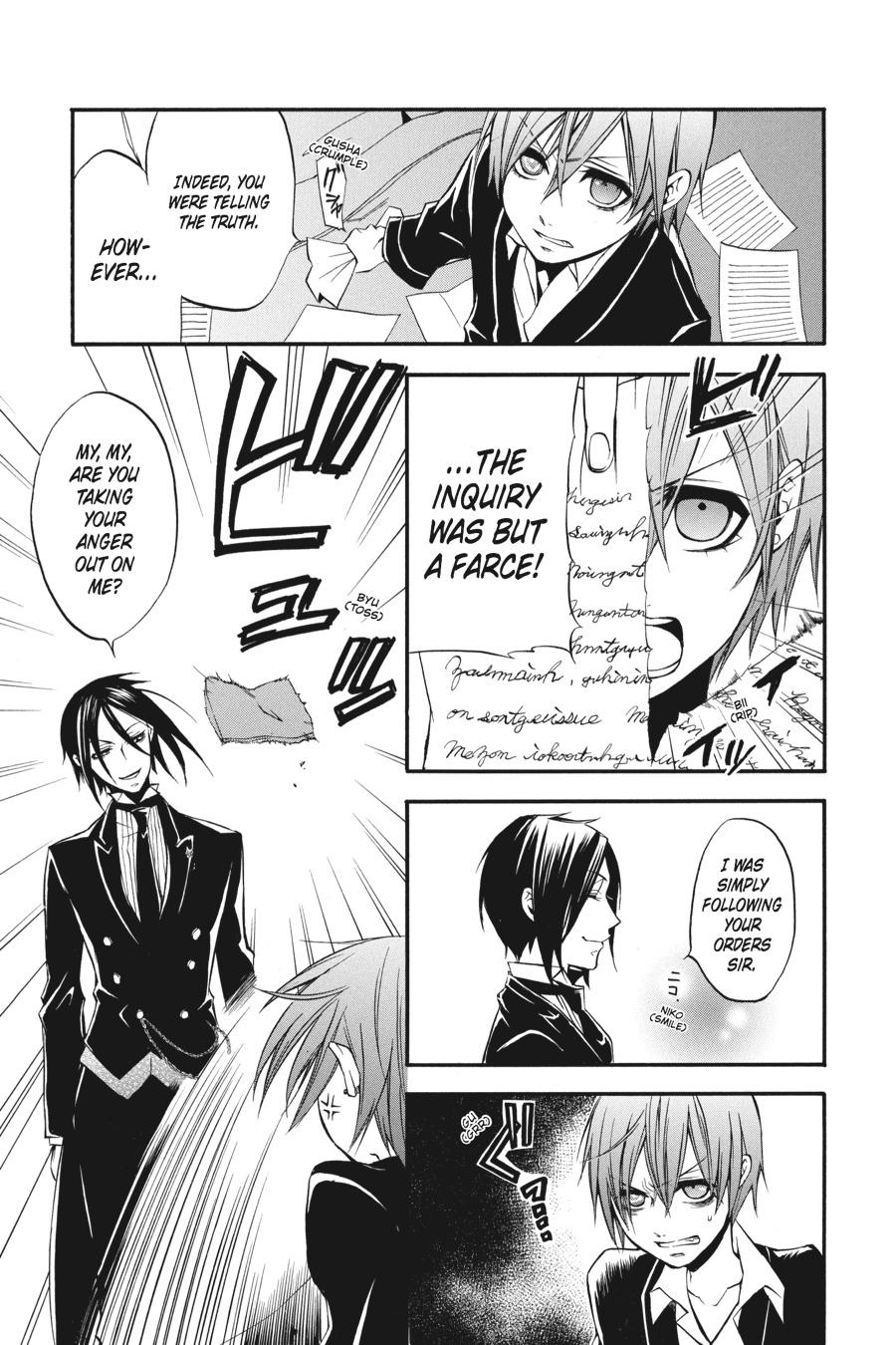 Kuroshitsuji Chapter 9 Page 7
