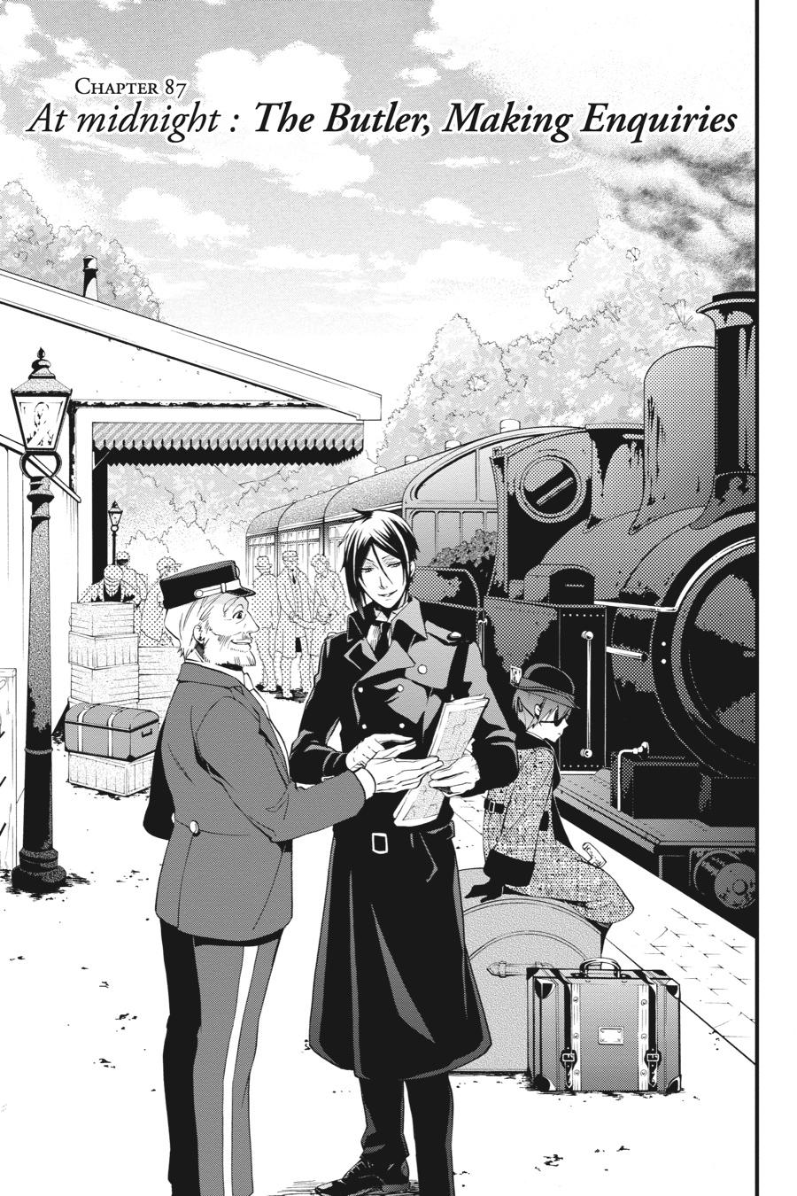 Kuroshitsuji Chapter 87 Page 1