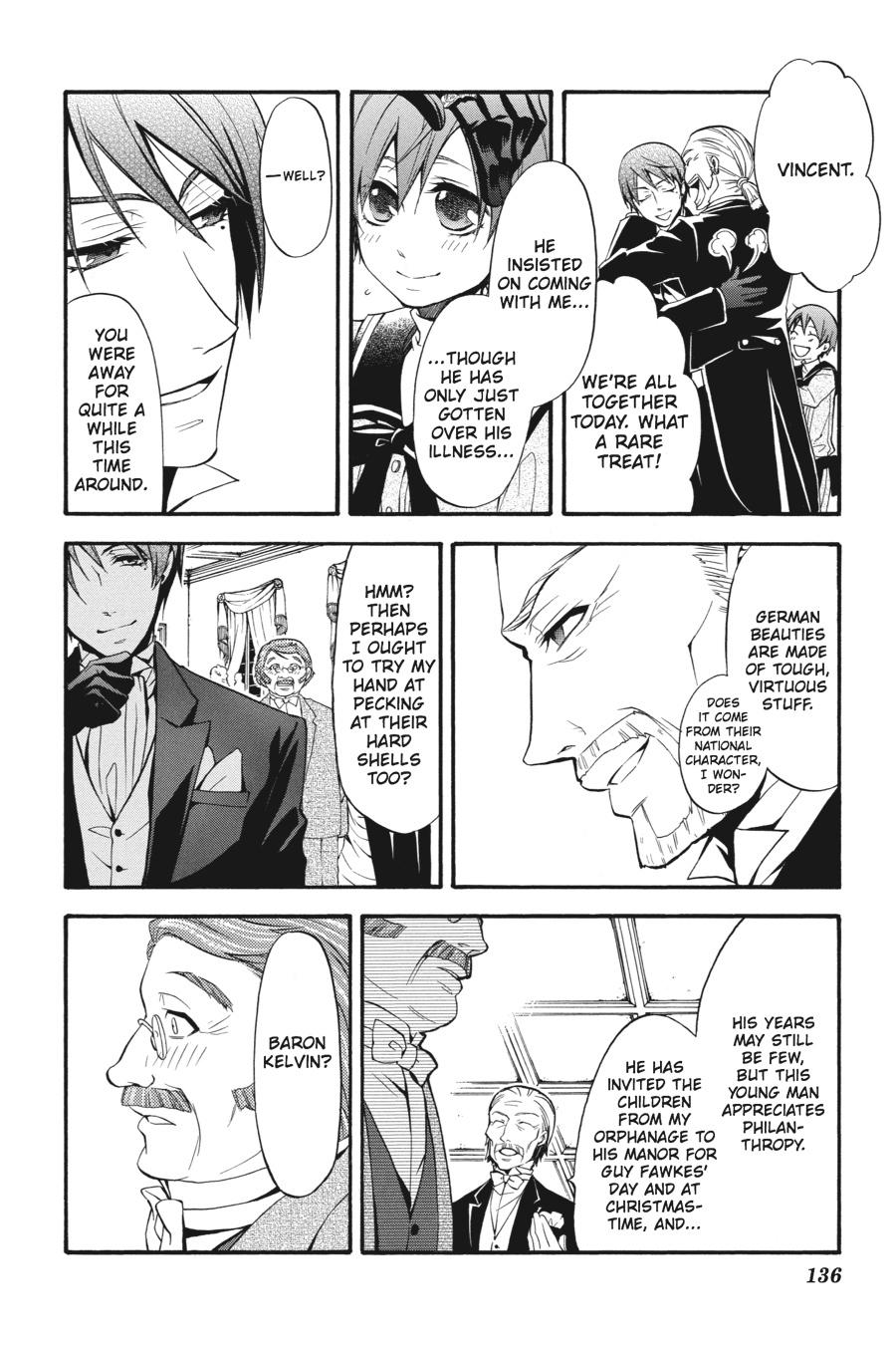 Kuroshitsuji Chapter 32 Page 4