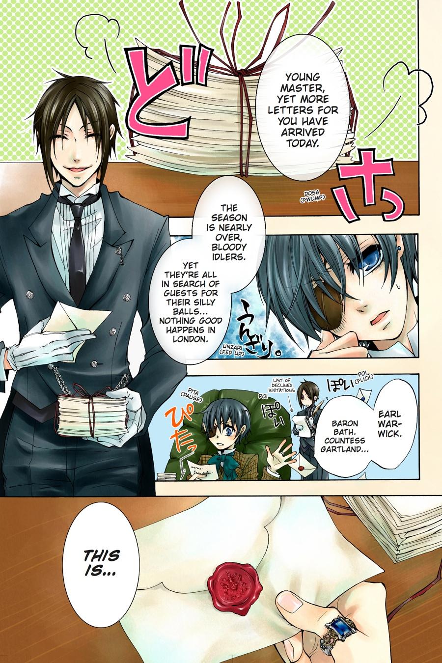 Kuroshitsuji Chapter 6 Page 1
