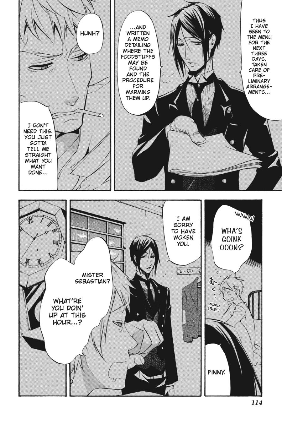 Kuroshitsuji Chapter 41 Page 6