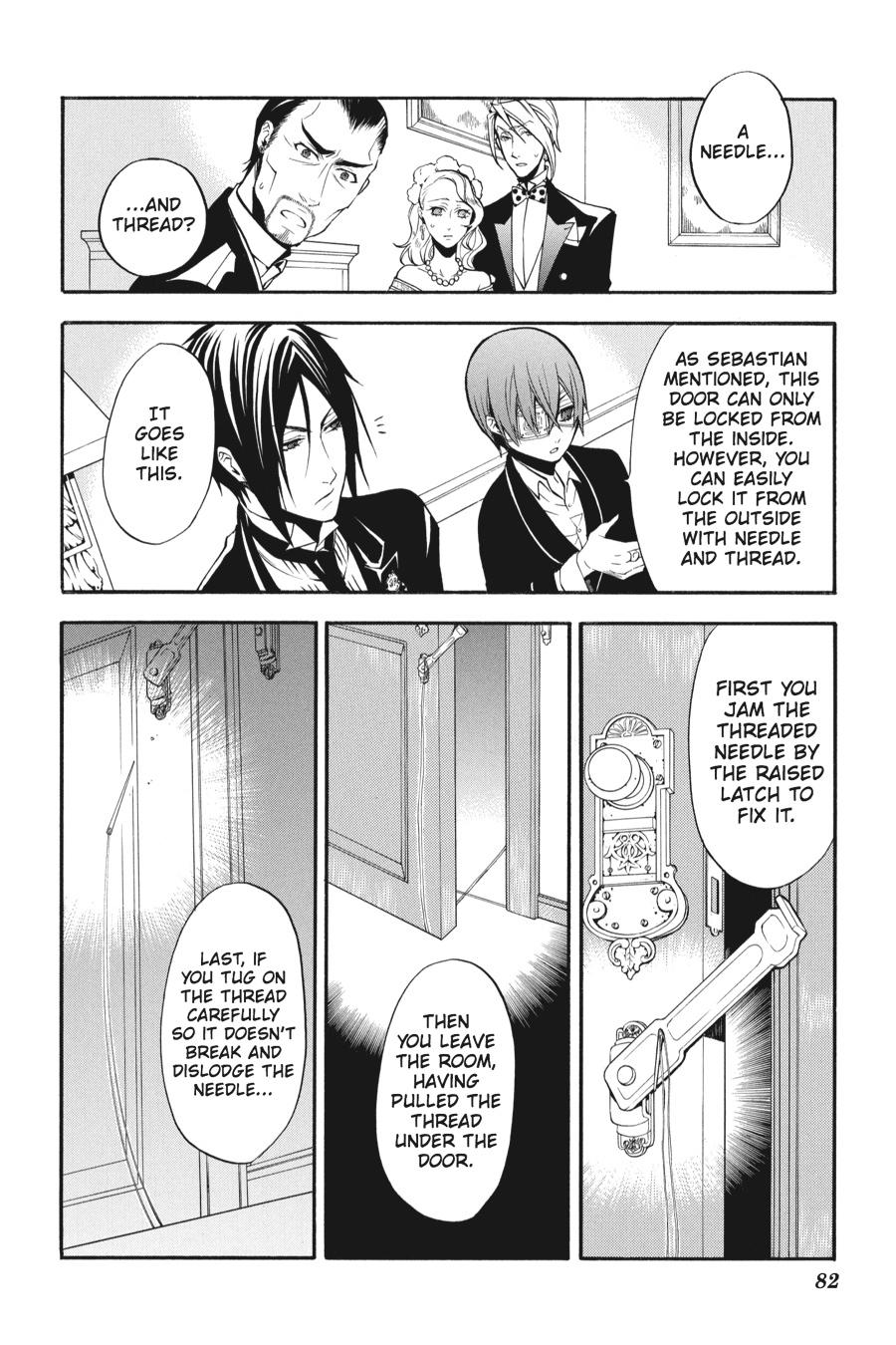 Kuroshitsuji Chapter 40 Page 12
