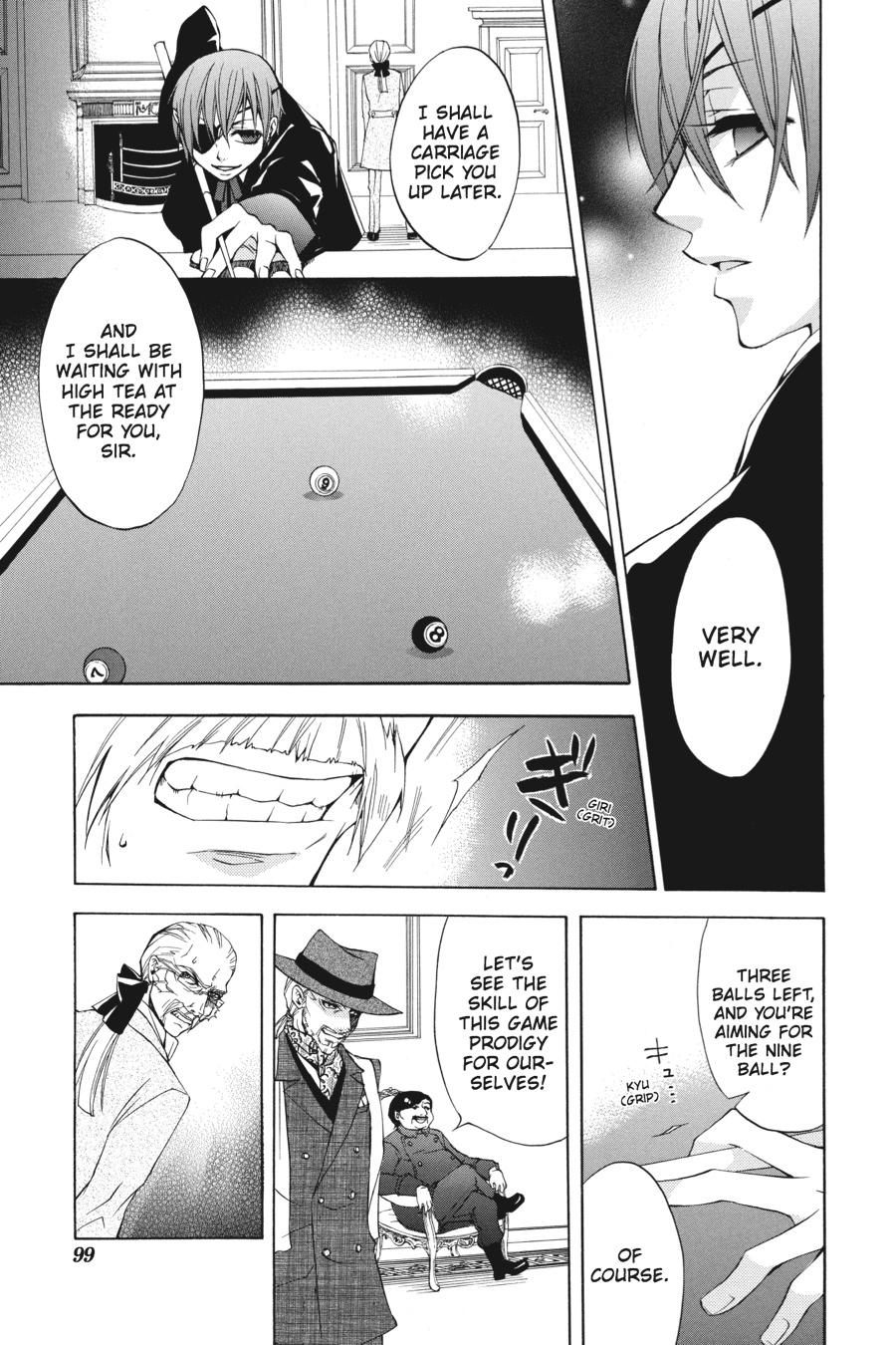 Kuroshitsuji Chapter 3 Page 11