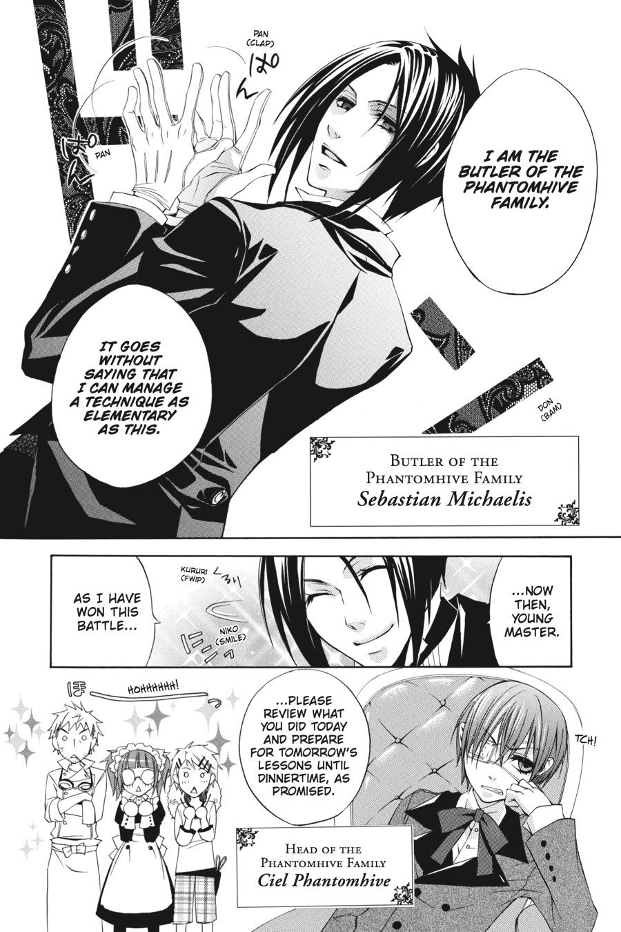 Kuroshitsuji Chapter 1 Page 9